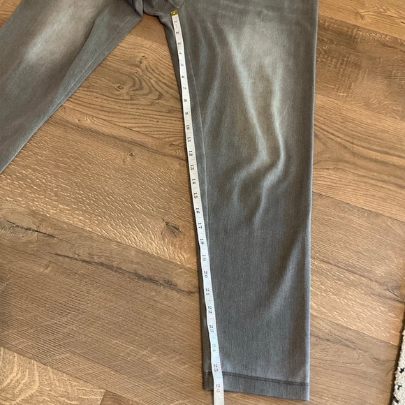 Soft Surroundings gray denim Leggings, L - Picture 8 of 9